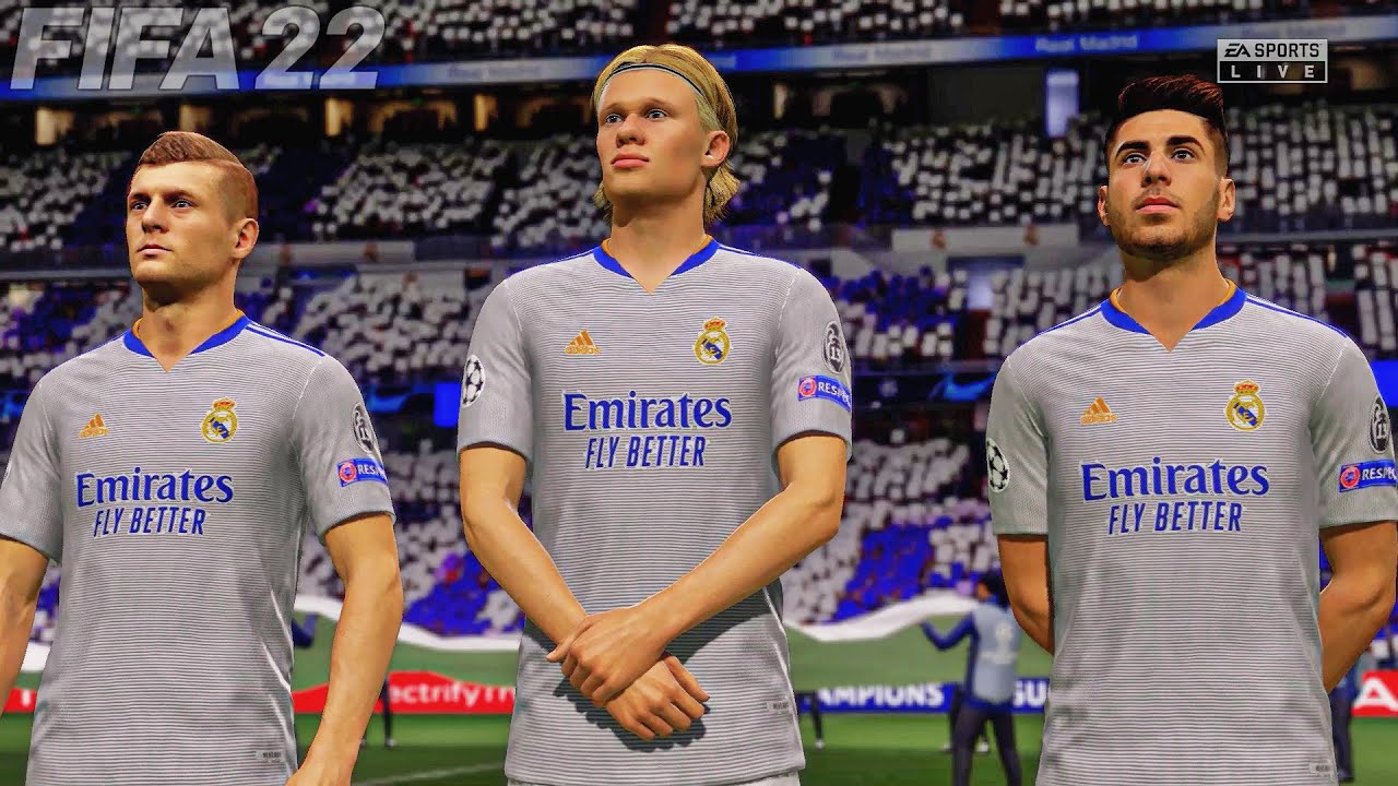 Real madrid vs Bayern Munich Feat. Erling Haaland, David Alaba, | UEFA Champions League | Gameplay