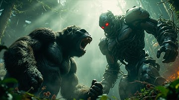 KING KONG VS THE ROBOT INVASION – Epic Jungle Showdown!