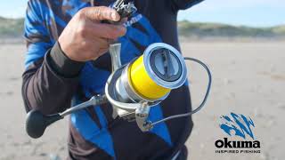 Okuma Long Cast Surf 8k Reel 