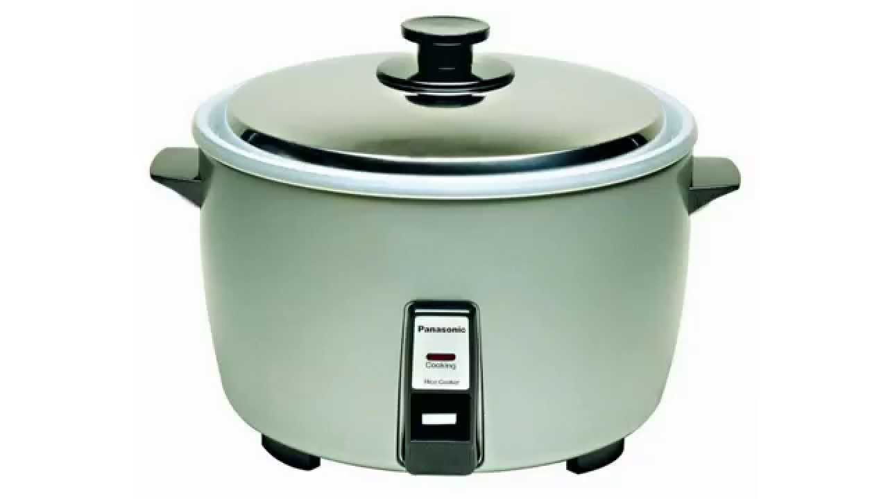 Panasonic SR42HZP 23cup (Uncooked) Commercial Rice Cooker YouTube