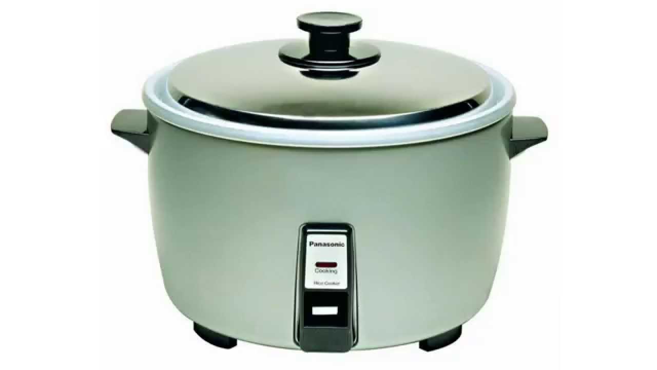 Panasonic SR-42HZP 23-cup (Uncooked) Commercial Rice Cooker - YouTube