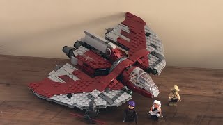 Lego Star Wars Ahsoka Tanos T-6 Jedi Shuttle Review