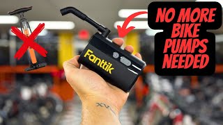 THIS WILL REPLACE YOUR BICYCLE PUMP!! *Fanttik X9 Ace Mini Bike Pump*