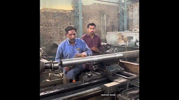 Machining process of Incredible long Shaft in 3rd World is Mind-blowing