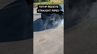 797Hp Hellcat Redeye Straight Piped