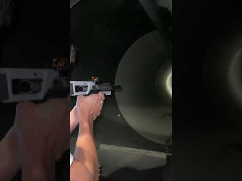 3D Printed Ruger MK3 Chassis and Brace - Suppressed Shooting Demo