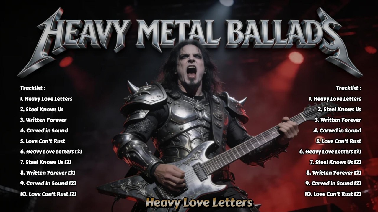 Heavy Love Letters ⚔️ Heavy Metal Ballads of Steel, Passion & Eternal Fire | Lover Song