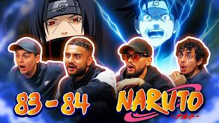 BROTHER VS BROTHER?! 🔥 | *NARUTO* Episode 83 & 84 | FIRST TIME REACTION