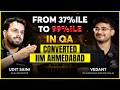 From 37%ile in CAT QA to Converting IIM Ahmedabad | Vedant's Story with MBA Pathshala