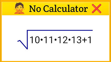 Nice Square Root Problems | No Calculator Allowed