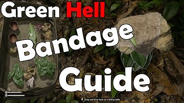 Green Hell Bandage Beginners Guide
