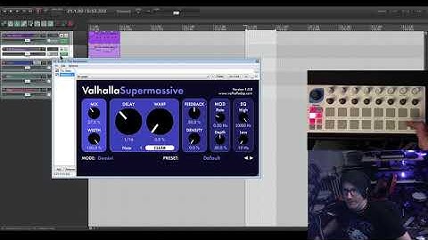 Reaper - Arturia Beatstep as midi control surface MOUSELESS WORKFLOW Part 8
