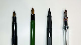 Fountain Pens + Inks for Urban Sketching | Kaweco Sport, Sailor Fude de Mannen, LAMY Safari, TWSBI