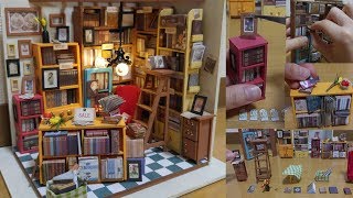 Miniature Dollhouse Kit | SAM'S STUDY - Robotime