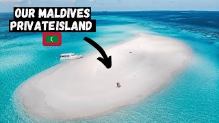 We Got A PRIVATE Island In The MALDIVES! How Is This REAL?!