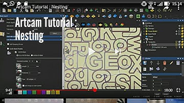 Artcam Tutorial : Nesting