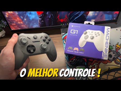 Capa do vídeo: Controle Gamer Baratinho Perfeito para Jogos - Machenike G1