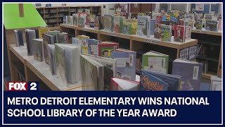 Metro Detroit elementary wins National School Library of the Year award