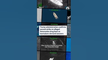 Trump admin confirms second strike on alleged drug boat