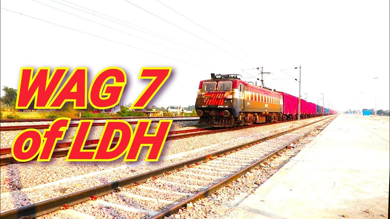 HIGH Speed Goods trains of Indian Railway Ambala Amritsar Section