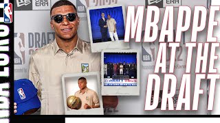 😲 KYLIAN MBAPPE at the 2022 NBA DRAFT! Go BEHIND THE SCENES with Real Madrid SUPERSTAR! ⚽🏀