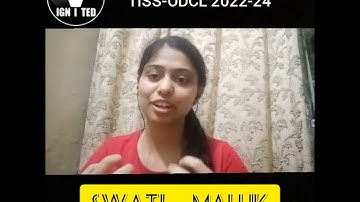 Success Speaks: Swati Mallik: TISS ODCL. Mentored by Prateek Prasoon