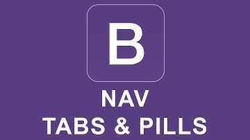 Bootstrap 4 Tutorial 33 - Nav Tabs & Pills
