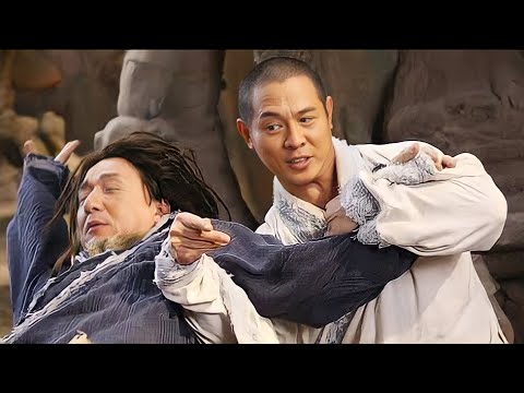 Jackie Chan In A Fierce Challenge With Jet Li In The Forbidden Kingdom Legends Of Kung Fu 