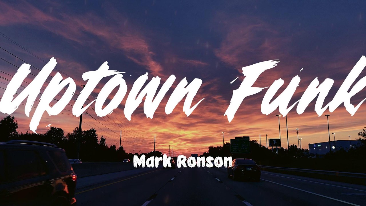 Jesse Ronson Uptown Funk - Mark Ronson (Lyrics) - YouTube