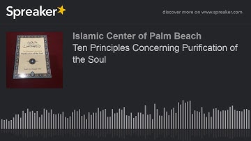 Ten Principles Concerning Purification of the Soul