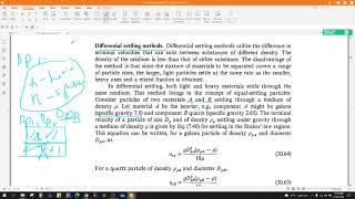 MO12 Gravity Classifiers and Clarifiers