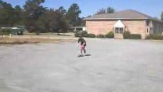 Scooter Tailwhip over the Grass Gap