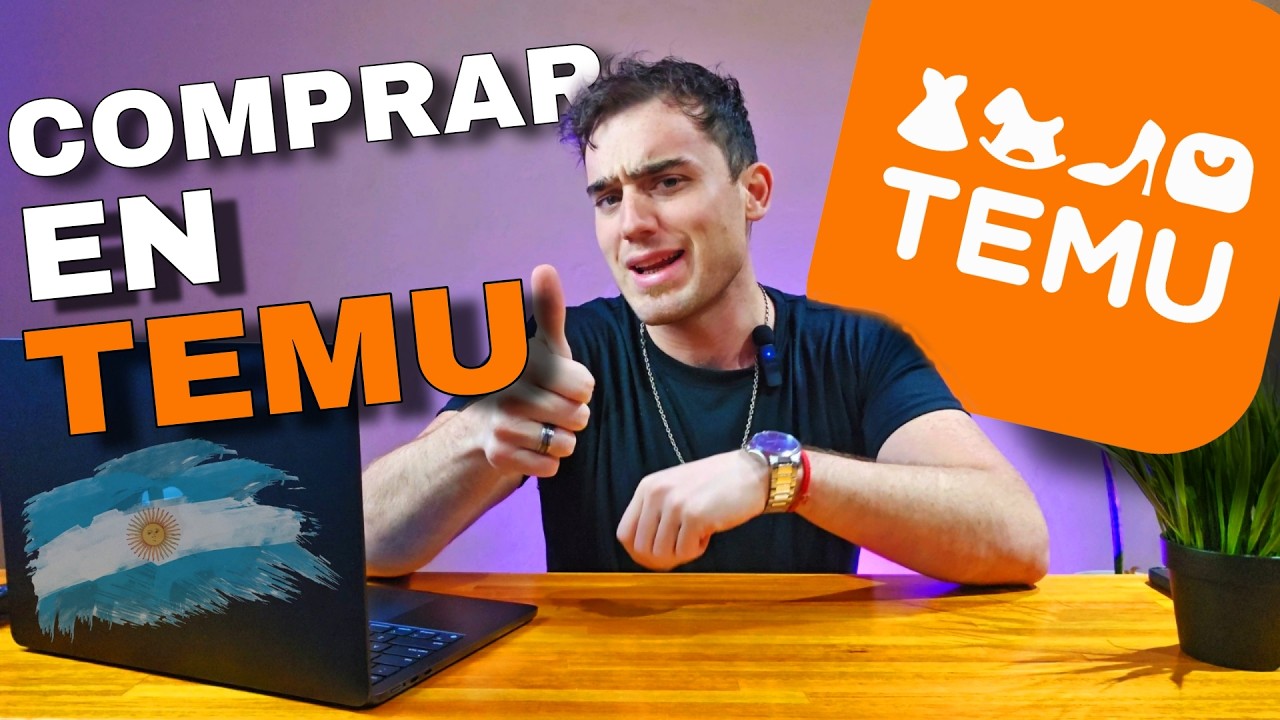 ▶️ Como COMPRAR en TEMU desde ARGENTINA [2025] 🇦🇷✈️