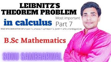 FIND NTH DERIVATIVE OF e^asin-1 x, e^acos-1 x,e^msin-1 x, (sinh^-1 x)^2, x=sin(logy/a) etc. part 7