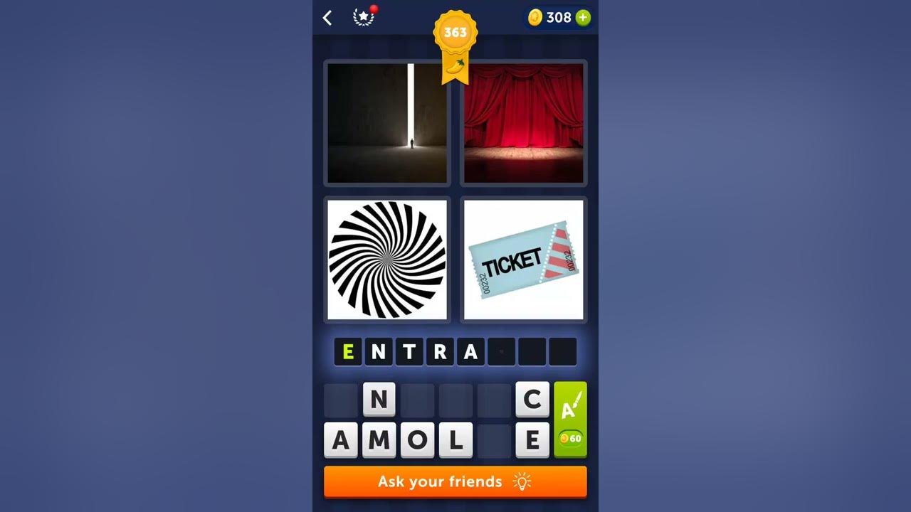 4 Pics 1 Word Level 363 - YouTube