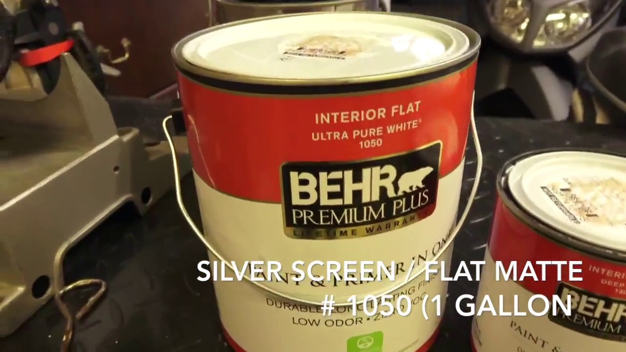 How to Apply Movie Projector Screen Paint