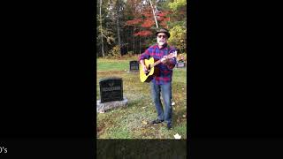 the song &quot;Peter Emberley&quot; and the gravesite