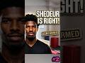 Shedeur Sanders Little Sister Is Missing The Big Picture While Focused On The Small Picture