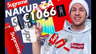 NÁKUP za 28.000,- Kč v SUPREME | 1. ONLINE DROP SEZÓNY | #HypebeastGuru_vlogs