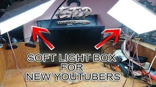 How to make SOFT LIGHT BOX for youtube videos | Electrotip screenshot 5