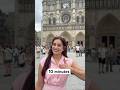 Arrive early and use the free entrance. #notredame #parisdiaries #traveltips #travel #parisvlogger