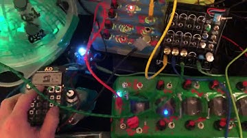 A circuit bent orchestra