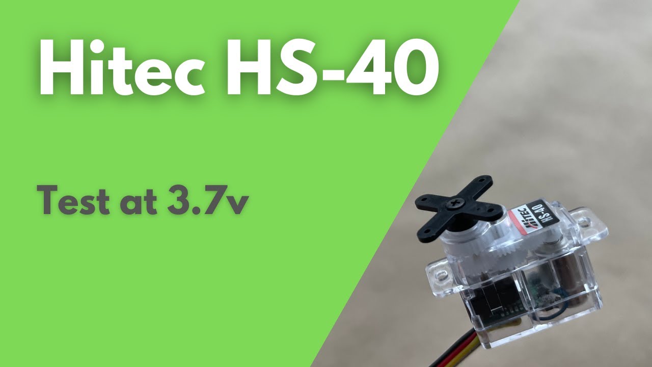 The Best DLG Servo Hitec HS40 YouTube