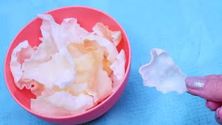 Fried Rice Paper Chips