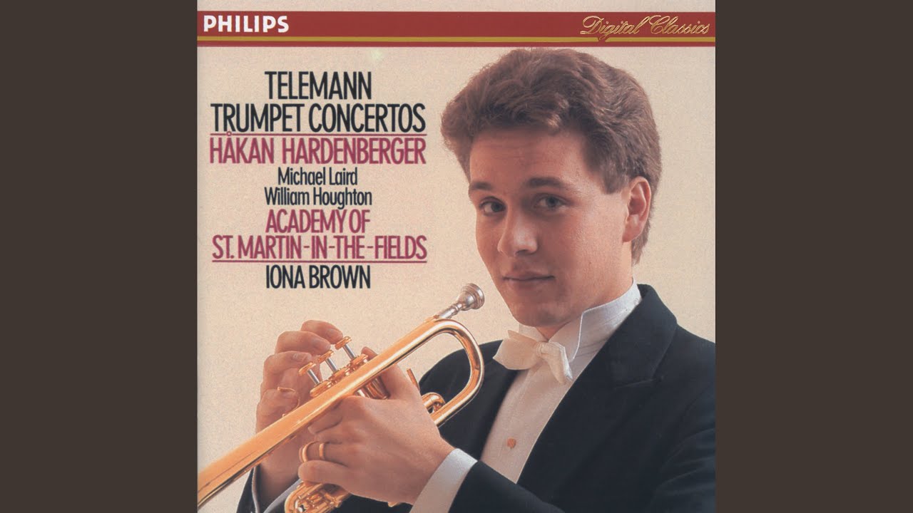Telemann Trumpet Concerto in D 2. Allegro YouTube