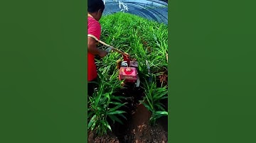 High-end high-speed trenching and soil ridging machine