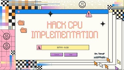 9.3D Hack CPU Implementation