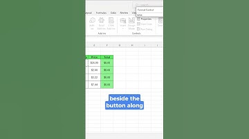Make your Excel sheets more dynamic with a spin button! #excel #exceltips