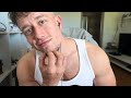 Gentle Face Touching and Beard Scratching ASMR