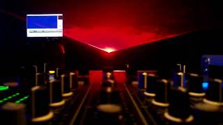 Laser  test show 1watt red ILDA mamba black